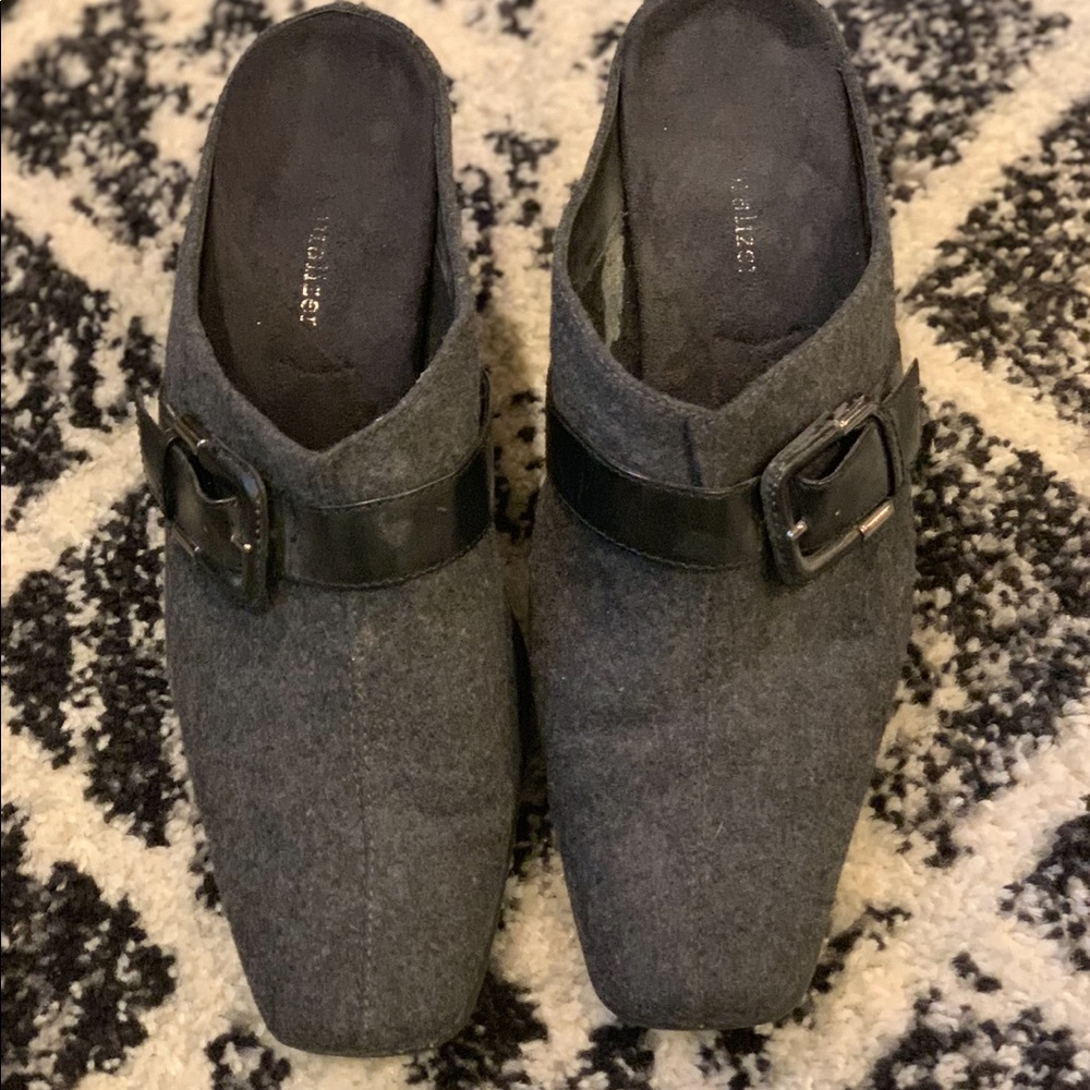 Grey shoes